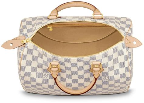 louis vuitton damier azur speedy 40|speedy 30 damier with strap.